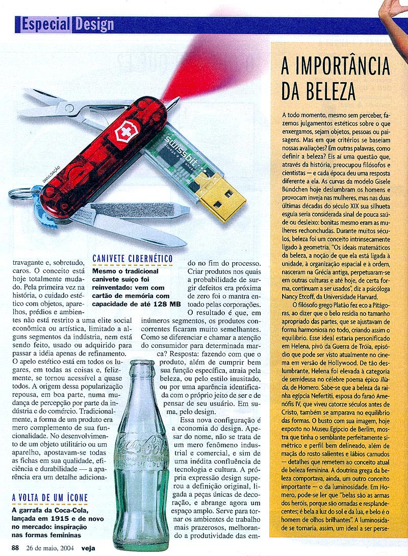 Revista Veja - Especial Design